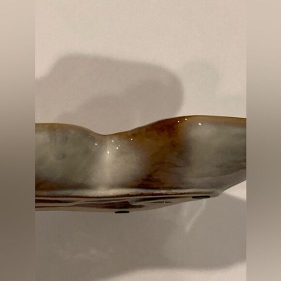 Halloween Ceramic Candy Dish with Divders Displaying Pumpkin, Ghost, and Cat - Picture 6 of 10